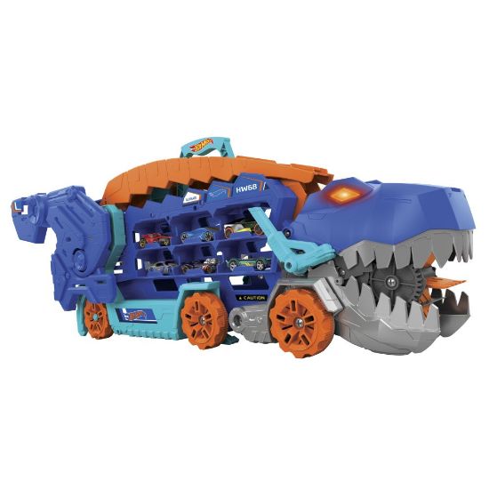 Obrázek Hot Wheels city T-REX tahač se světly a zvuky