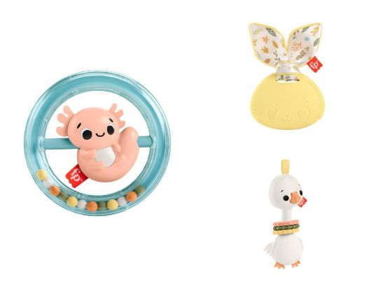 Obrázek Fisher Price chrastítka/kousátka asst