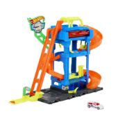Obrázek Hot Wheels City color shifters automyčka s otočným tunelem