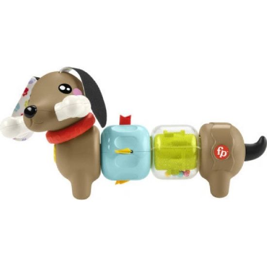 Obrázek Fisher Price chrastící a klapající jezevčík