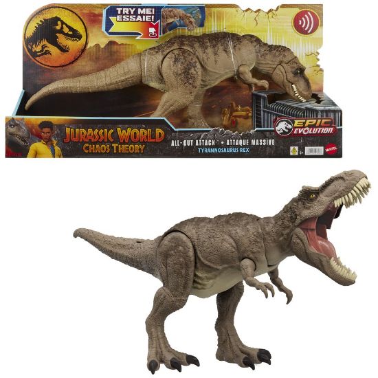 Obrázek Jurassic World zběsilý útok T-REXE se zvuky