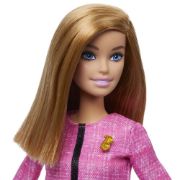 Obrázek Barbie Lídryně budoucnosti - hnědovláska v kalhotvém kostýmku 