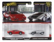 Obrázek Hot Wheels 2ks prémiový angličák - Lancia/Lambo