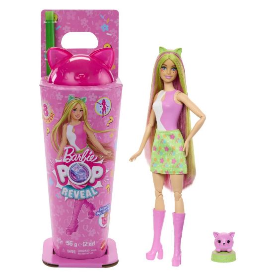 Obrázek Barbie POP REVEAL Barbie koktejlové překvapení - KOČIČKA