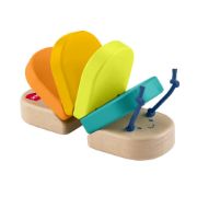 Obrázek Fisher Price dřevěná klapající housenka