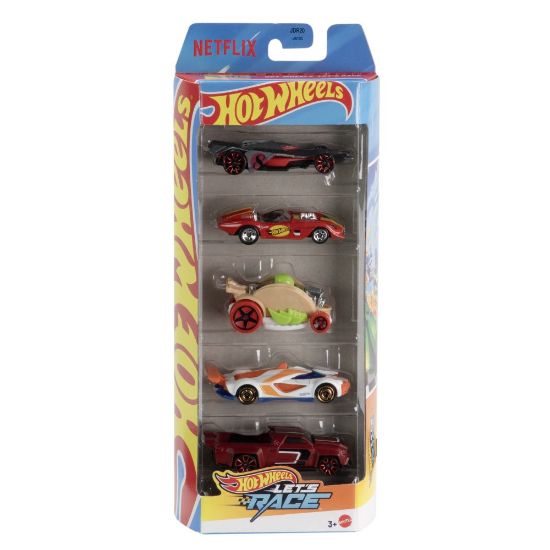 Obrázek Hot Wheels 5ks tematický angličák závodní