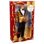 Obrázek Barbie Vánoční panenka Ken blond 2025