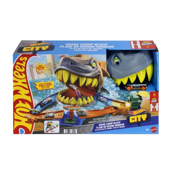 Obrázek Hot Wheels  CITY SHARK CHOMP BEACH