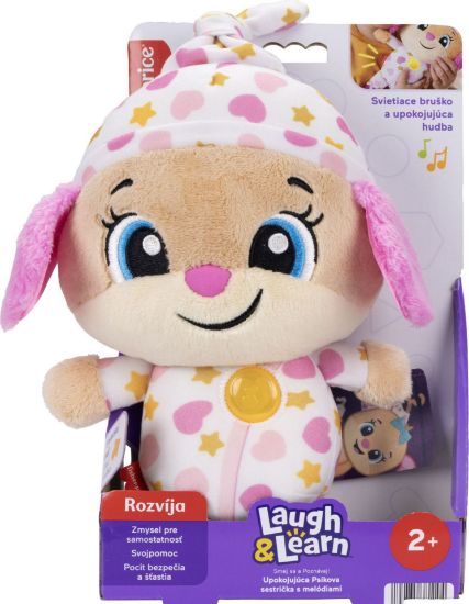 Obrázek Fisher Price ZKLIDŇUJÍCÍ PEJSKOVA SESTŘIČKA S MELODIEMI SK