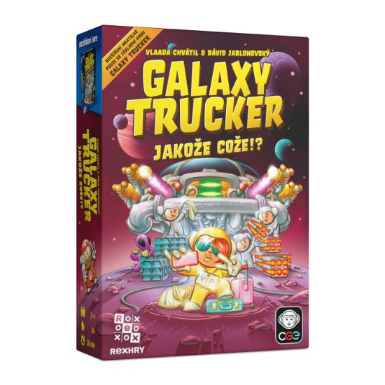 Obrázek Galaxy Trucker: Druhé, vytuněné vydání - Jakože cože!?