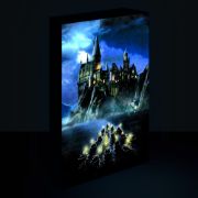 Obrázek Svítící obraz Harry Potter - Noční Bradavice