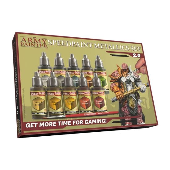 Obrázek Army Painter: Speedpaint Metallics Set 2.0