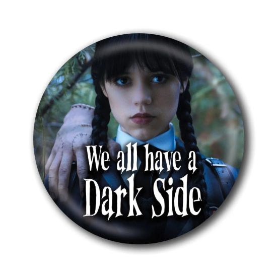 Obrázek Placka Wednesday - Dark Side