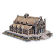Obrázek 3D Puzzle Pán prstenů - Zlatá síň Edoras, 445 dílků