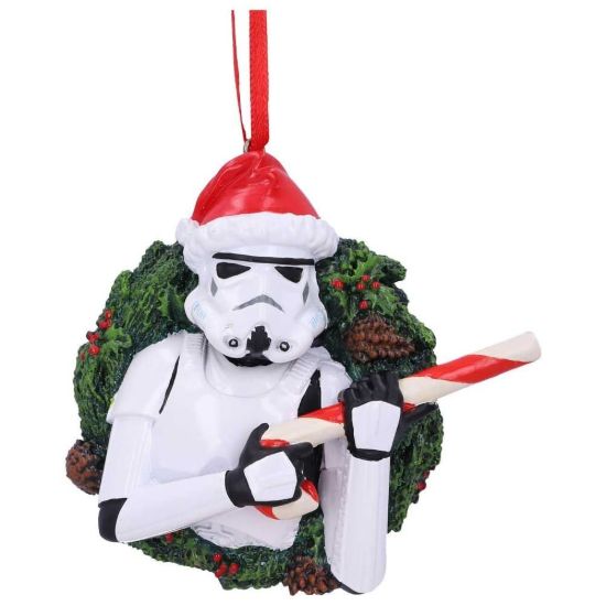Obrázek Vánoční ozdoba Star Wars - Stormtrooper s vánočním věncem