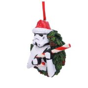 Obrázek Vánoční ozdoba Star Wars - Stormtrooper s vánočním věncem