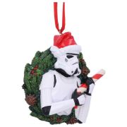 Obrázek Vánoční ozdoba Star Wars - Stormtrooper s vánočním věncem