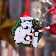 Obrázek Vánoční ozdoba Star Wars - Stormtrooper s vánočním věncem