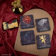 Obrázek Podtácky Game of Thrones - Znaky rodů (4 ks)
