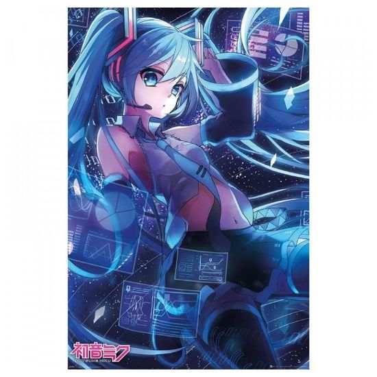 Obrázek Plakát Vocaloid - Hatsune Miku Popstar