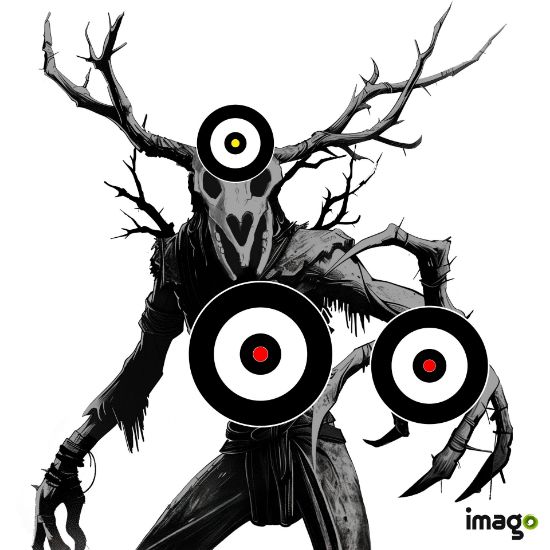 Obrázek Terč papírový - Lešij