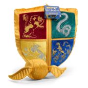 Obrázek Polštář a plyšák Harry Potter - Znak Bradavic a Zlatonka