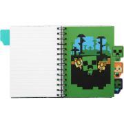 Obrázek Zápisník Minecraft, s oddělovači