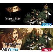 Obrázek Hrnek Attack on Titan, měnící se