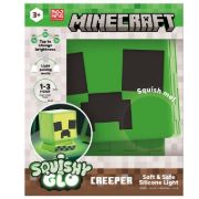 Obrázek Lampička Minecraft SquishyGlo - Creeper, silikonová