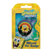 Obrázek Odznak SpongeBob v kalhotách - Duha