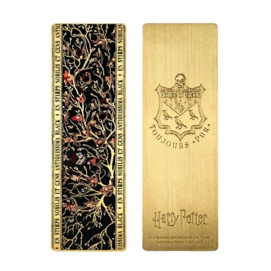 Obrázek Kovová záložka Harry Potter - Rodina Blacků