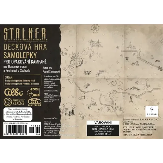 Obrázek Stalker - Sada náhradních samolepek