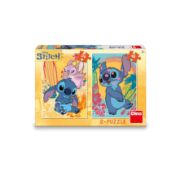 Obrázek Puzzle Zamilovaný Stitch 24+48 dílků