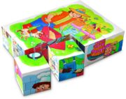 Obrázek Dřevěné kostky Povolání – 12 kostek