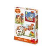 Obrázek Puzzle Zvířátka 3–5 dílků baby