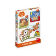 Obrázek Puzzle Zvířátka 3–5 dílků baby