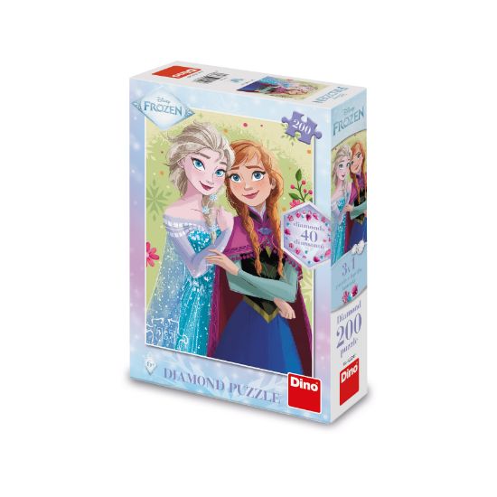 Obrázek Puzzle Frozen: Jarní portrét 200 dílků diamond