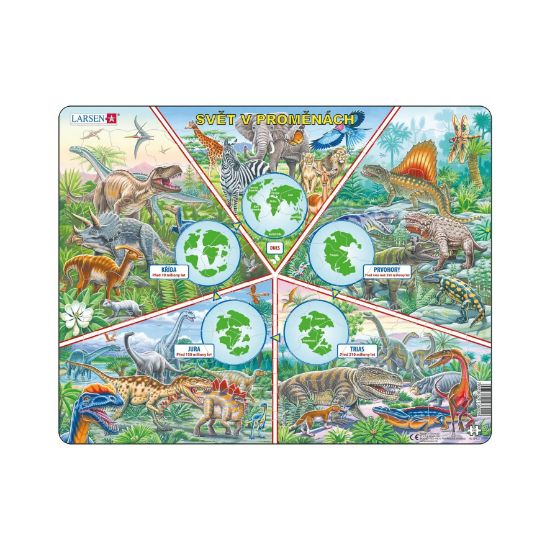 Obrázek SVĚT V PROMĚNÁCH 100 d. EDU Puzzle