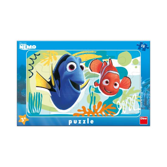 Obrázek Puzzle Nemo a Dory 15 dílků deskové