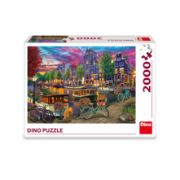 Obrázek Puzzle Malovaný Amsterdam 2000 dílků