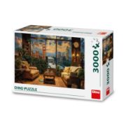 Obrázek Puzzle Malovaný Londýn 3000 dílků