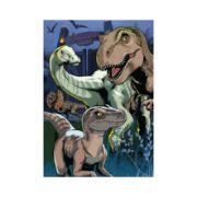 Obrázek Puzzle Jurský Svět 100 xl dílků neon