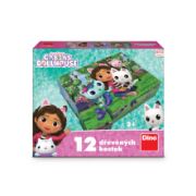 Obrázek Dřevěné licenční kostky Gábi – 12 kostek