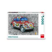 Obrázek Puzzle Malovaný VW Brouk 500 dílků