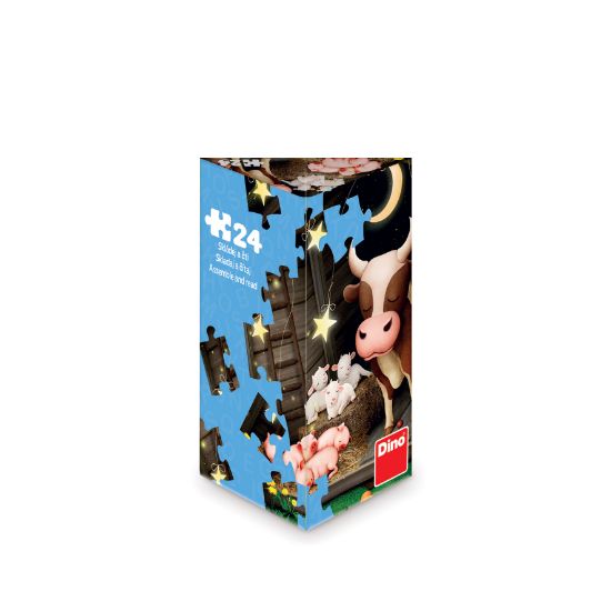 Obrázek Puzzle Zvířátka na farmě 24 dílků