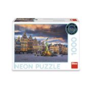 Obrázek Puzzle Bouře nad Antverpami 1000 dílků neon