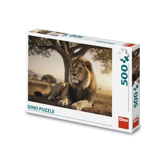 Obrázek Puzzle Odpočívající lev 500 dílků