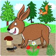 Obrázek Puzzle Zvířátka: Kde žijí 3–5 dílků baby