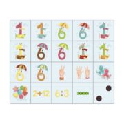 Obrázek Dřevěné kostky Čísla – 20 kostek