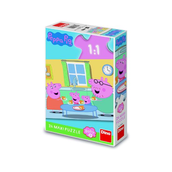 Obrázek Puzzle Peppa Pig: Oběd 24 dílků maxi